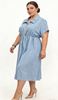Picture of PLUS SIZE LIGHT EMDROIDERED DRESS